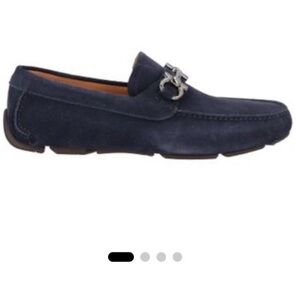 Salvatore Ferragamo Parigi Suede Loafers